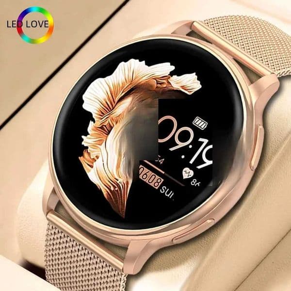 AMOLED 2024 ethos calling smartwatch womens customized dial watch mens sports fitness tracker heart rate smartwatchXJ250408