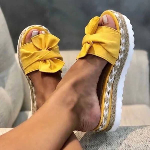 Womens high heels with wedge shoes womens floral platform slider summer new womens sandals elegant summer shoesXJ250407
