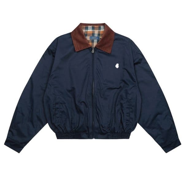 mens designer jacket polo jackets horsees embroidery vintage style stand collar cleanfit coat