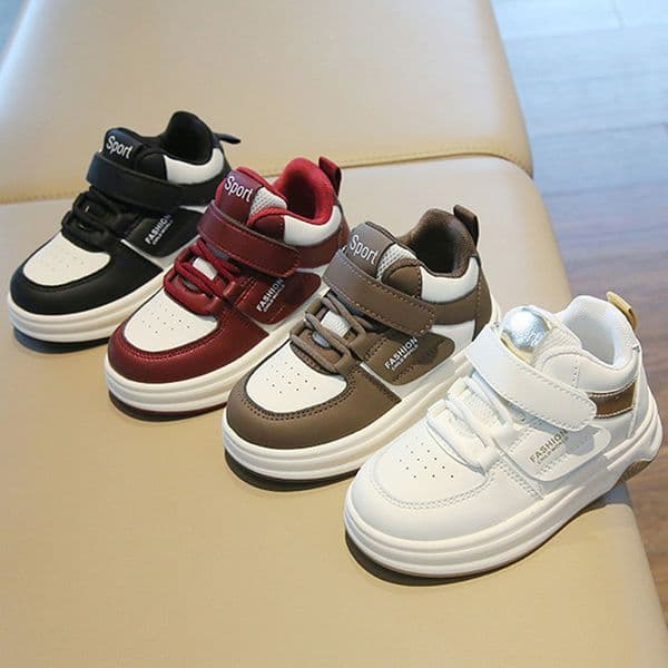 Toddlers Sneakers Boys Sport Girls Casual White Black Student Kidszworld Teen Youth Kids Running Shoes Size 21 - 32 S260425