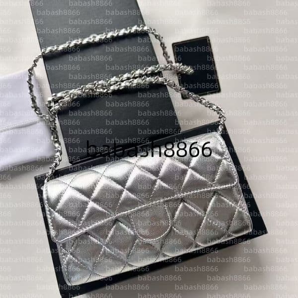Women Shoulder Bags Classic Golden Ball Flap Bag purse with Chain Quilted Luxury Bag Designer Crossbody Bags Fanny Pack Mini Coin Purse CardHolder Key Pouch Cluth