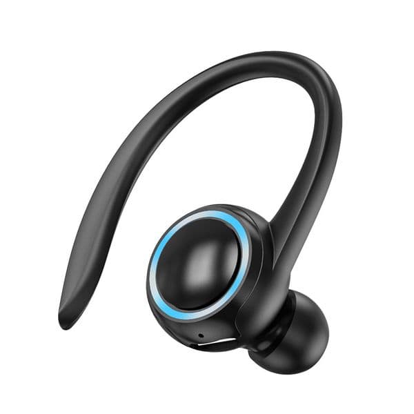 Ear-Hook Sport Earbuds Bluetooth 5.3 Wireless Earphones with Clear Call & Deep Bass, Mini Running/Gym/Workouts headphone