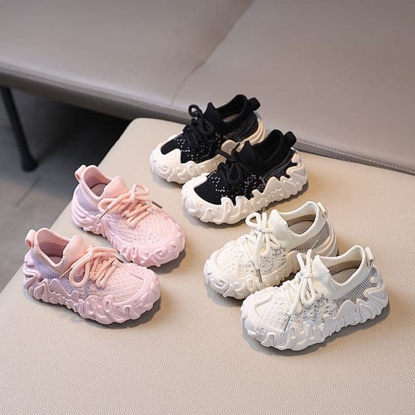 Toddler Shoes Baby Boys Girls Sport Running Shoes Breathable Soft Non-Slip Walkfashion Kids Sneakers Children Shoes Size 20 - 31 W0629 L260522FNUE