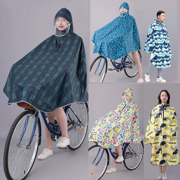 Bicycle raincoat womens bicycle mountain bike fashion Korean version student mens 250408