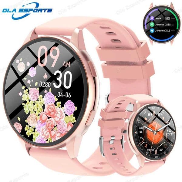 For Smart Watch Women Ladies 2025 New Tooth Call Health Rate Monitor Sports Smart Watch Womens GiftsXJ250408
