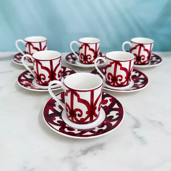 80ml Saudi Arabia Style Ceramic Espresso Cup Delicate Mini Mug Macaron Colorful Breakfast Bread Milk Mug Home Office Cup Art Decoration