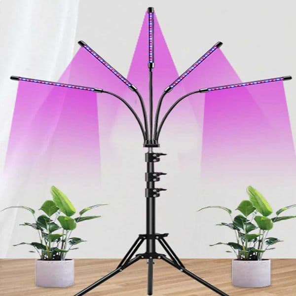 Tripod USB Plant Light Full Spectrum Hydroponic Light Bulb LED Growth Light Indoor Plant Light Greenhouse Plant Light Z250407