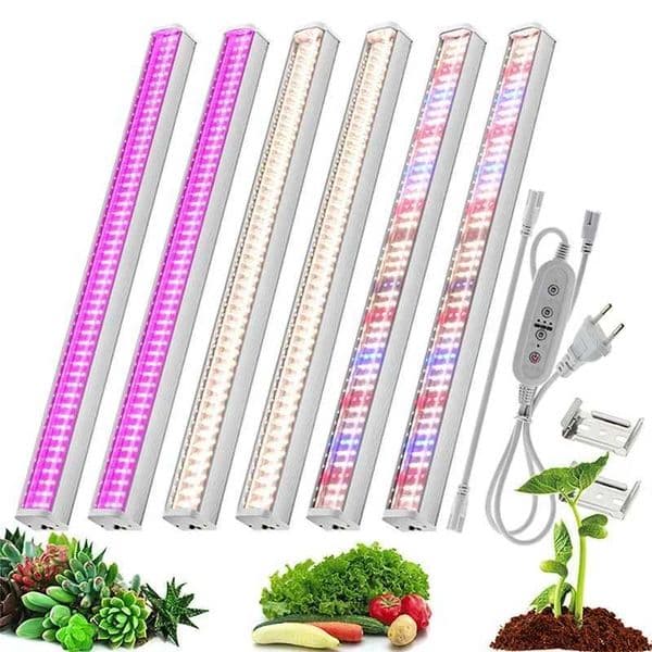 T12 fluorescent tube LED plant growth lamp full spectrum hydroponic plant filling lamp Z250407