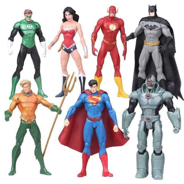 Justice League V Superman Action Character Superman Wonder Woman Flash Green Light DC Collectable Toy Gifts X2504091