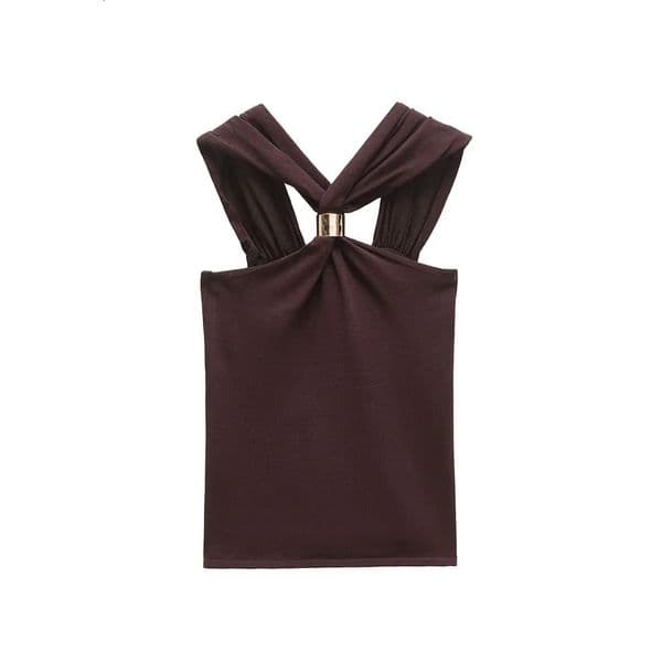 Trafshe Womens Summer Tank Camis Top Y2k Sexy Shoulder Strap Street Clothing 4938116 250409