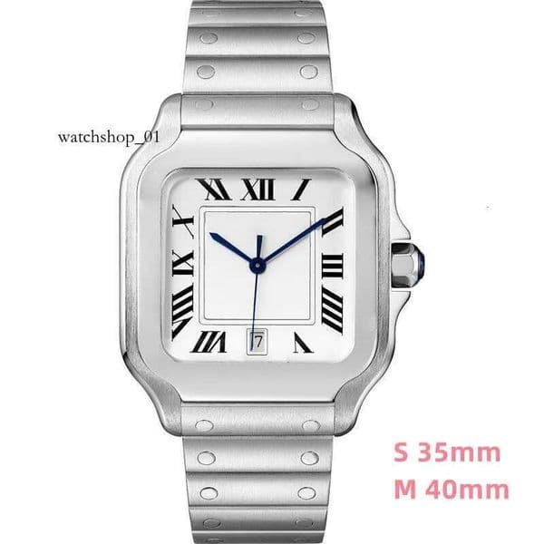 designer watch men stainless steel women sapphire automatic nical date watches 35.9mm 39.8mm with boxy6