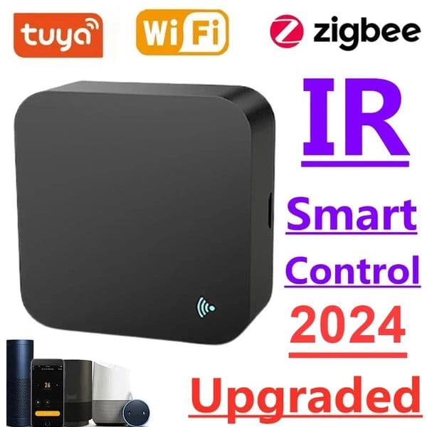 Tuya Zigbee 3.0 Smart IR Remote Control for AC TV Smart Home Blaster Infrared Universal Remote Controller For Alexa Google Home 250402