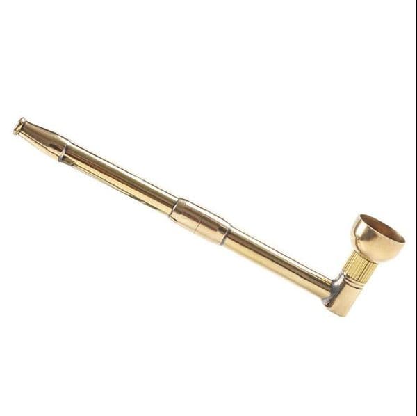 Smoking Pipe Copper old-fashioned tobacco rod, small pipe, cigarette and tobacco dual-use portable tobacco bag pot