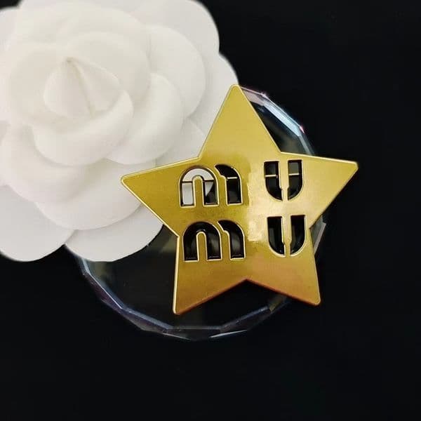Brand Star Desinger Brooches Luxury Gold Plated Brooches for Mens Womens Fashion Brooch Pin Suit Jewelry Accessories