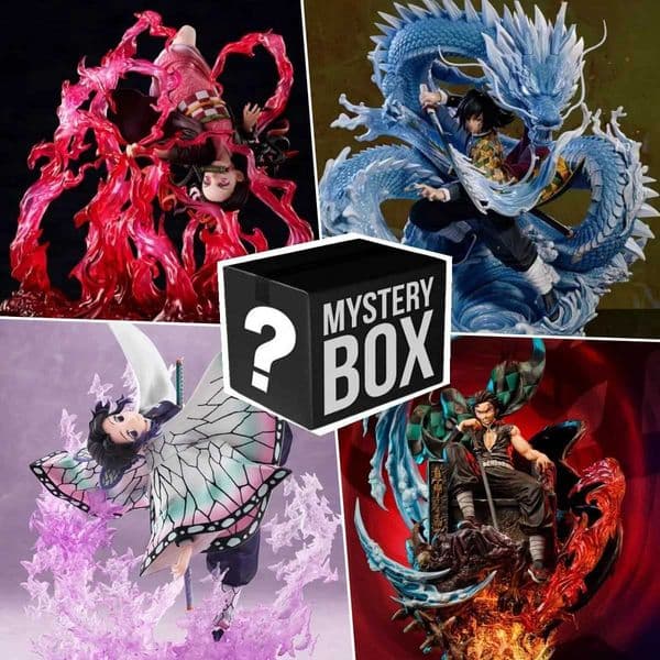 Anime Action Figure Demon figuras anime Slayer Anime Mystery Figures Kamado Nezuko Tanjirou Hashibira Inosuke Surprise Box Blind Bag Designer