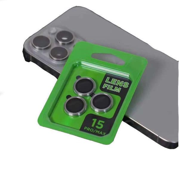 9-hour high hardness transparent tempered glass camera lens protector back cover suitable for iPhone 15 14 13 Pro Max