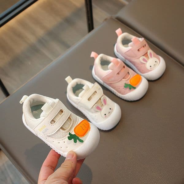 Kids Walking Shoes With Rabbit Carrot Non Slip Soft Sole Spring Autumn Toddler Umshop Outdoor Infant Casual Sneakers Shoes Size 16 - 26 U0151