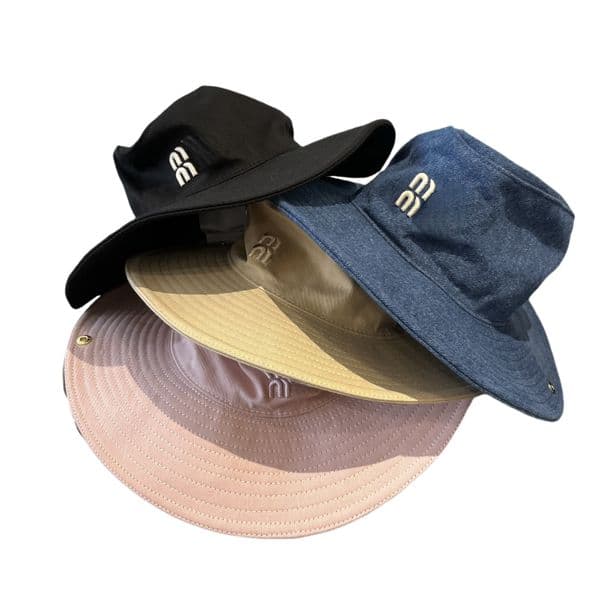 cowboy beach bucket straw weave designer hat for women prevent sun protection holiday hats designers men gorras thumbnail 2