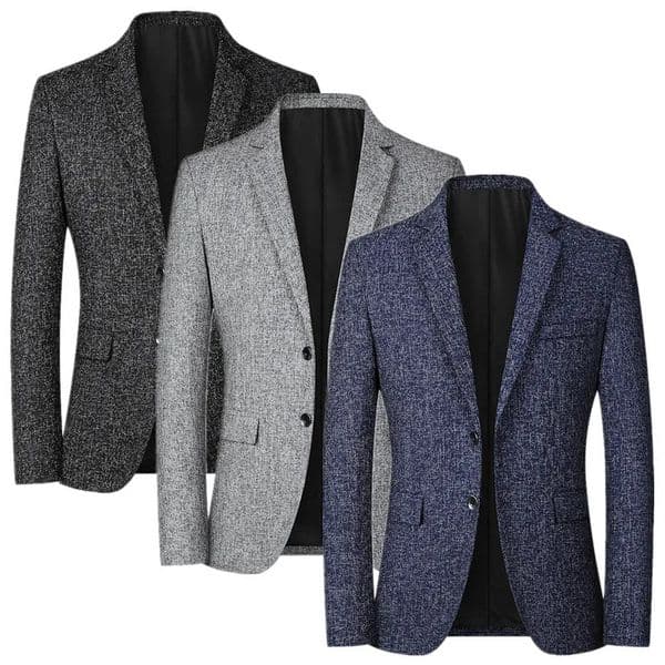 Men Business Social Suit Slim Fit Jacket Black Navy Grey Fashion Simple Homme Wedding Prom Party Dress Blazers Coats 251110BJ
