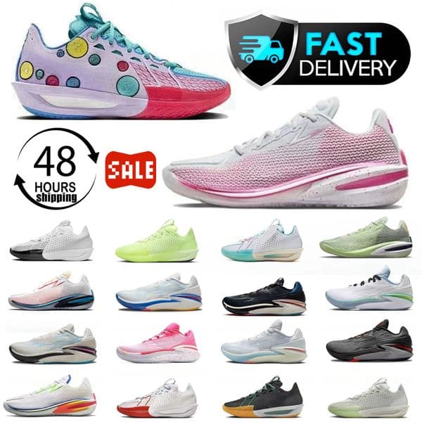 Men Women GT Cut Basketball Shoes Designer Trainers Running Sports Casual Shoes Panda Black Label White Picante Red Dreamers Hustle Outdoor Sneakers 40-46