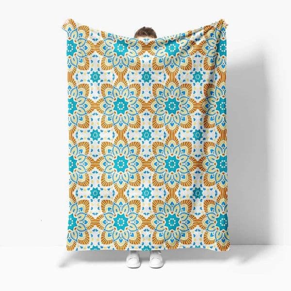 Turkish Style Floral Cotton Throw Blanket Sofa Bed Decorative Blanket Bedspread Quilt CoverW251107