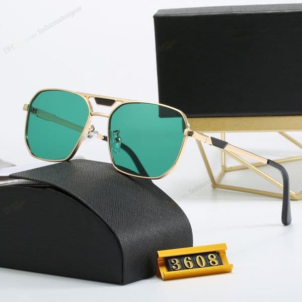 Mens sunglasses lunette men sunglasses Gold Silver Metal frame trendy men's sunglasses Goggles Trendy clear Lens Reading Glasses With Case designer sunglasses
