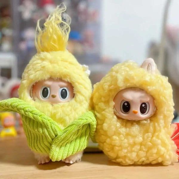 For Labubu Big Into Energy Series clothes corn goose cute clothes Outfit For Ropa labubu doll Accessories no dollXJ251110