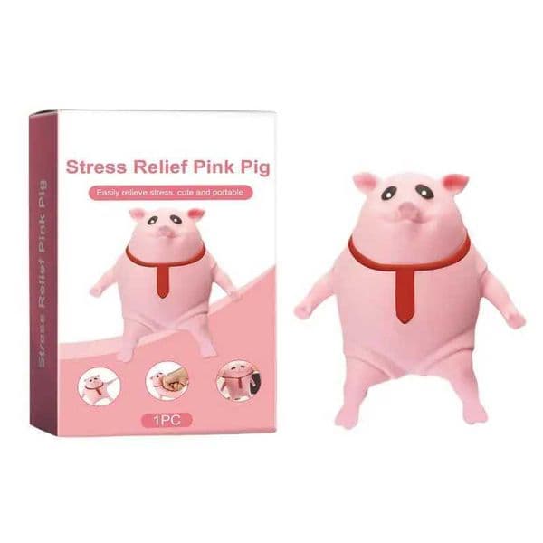 New Arrival Anti pressure pig squeezing toy cute animal pig pressure relief childrens balloon decompression toy childrens gift T250410 Y260515