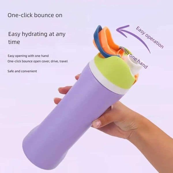 Fashionable cup 24oz Thermos Cup Space Kettle Double-Layer Stainless Steel Water Bottle for Outdoor Sport Camping Sports Premium optics portable Y251111