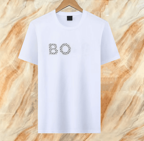 Designer Shirt Men's Women's T Shirts Loose Cotton Bossly Short Sleeved Casual Breathable Bottoming Tops Summer Fashion Brand T Shirts Tees Tops C59