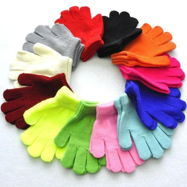 For 6-10 Years Old Kids Boys Girls Winter Cold and Warm Gloves Children Gloves 251110BJ