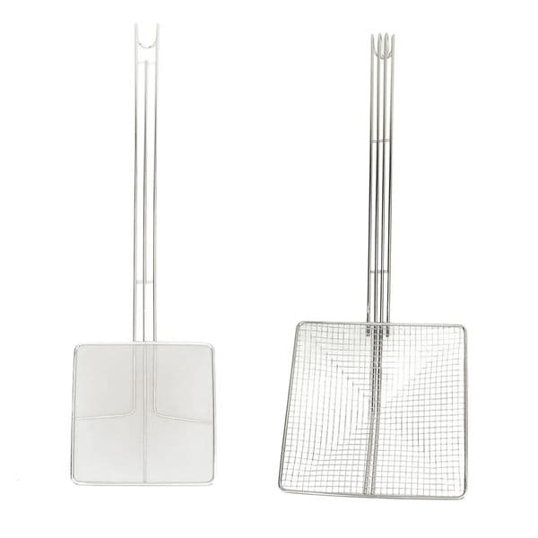 304 Stainless Steel Cooking Skimmer Spoon Multifuntional Hook Dishwasher Safe Strainer Skimmer Ladle for Frying 250402