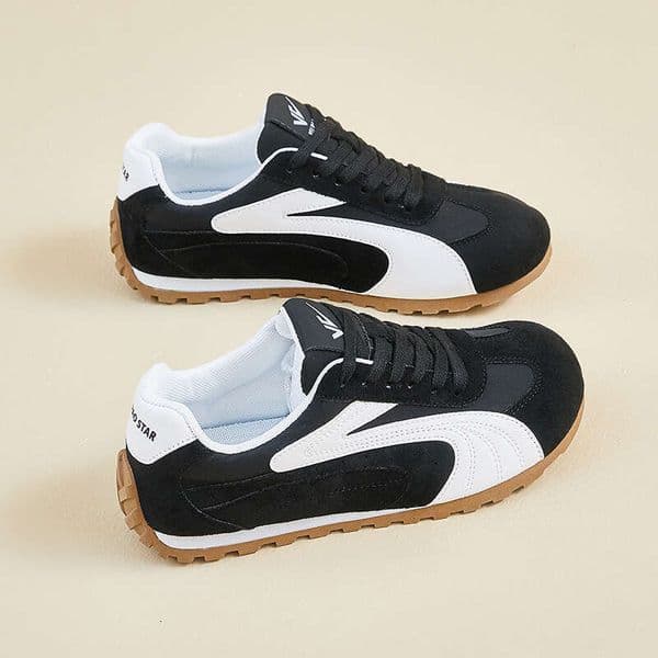 Inner Height Increase German Training Autumn and Winter New Trendy Versatile Fleece-Lined Sneakers, Casual Shoes for Women, Model HQ-D05