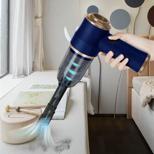 Wireless Car Vacuum Cleaner for Cleaning Bedroom Carpets Portable High Power Function Home Appliance Cleaning Machine 251106