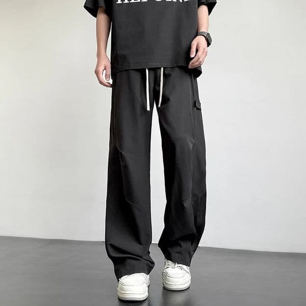Casual pants workwear American high street style spring and summer trendy loose sporty hanging straigh 251104BANJIA
