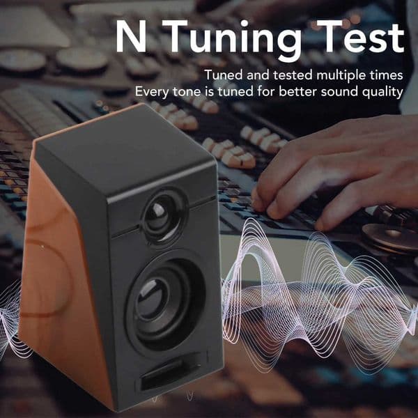 ZK30 PC Speakers HiFi Deep Bass Adjustable Volume Plug and Play Desktop Speakers for TVs Computers Laptops Phones K251110