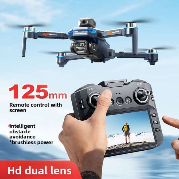 Aerial Photography Drone HD Camera Drone Cross-Border Gt8 Screen Brushless HD Aerial Photography Quadcopter Remote Control Toy Aircraft Dro