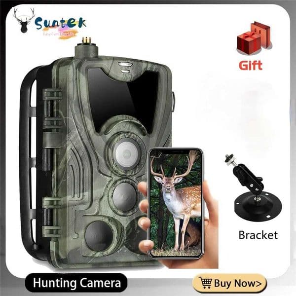 20MP 1080P 2G SMS Wildlife Trail Camera Photo Trap Night Vision Email Honeycomb Hunting Outdoor Camera Monitoring X250411