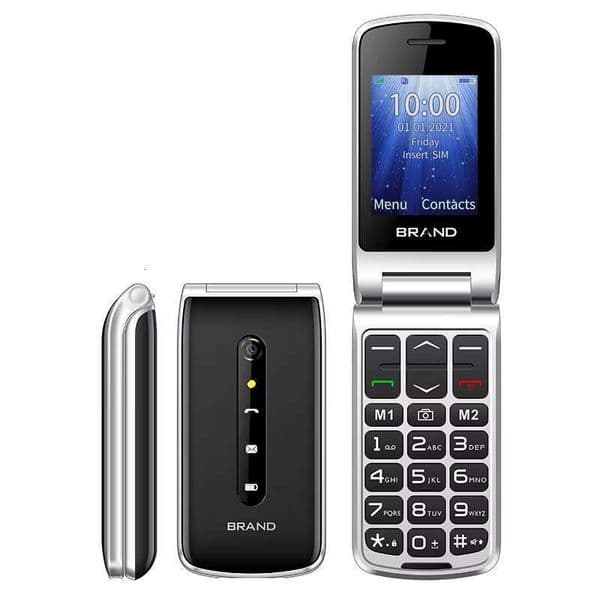OEM 2.4-inch SOS large button premium dual SIM card flip keyboard 4G LTE phone