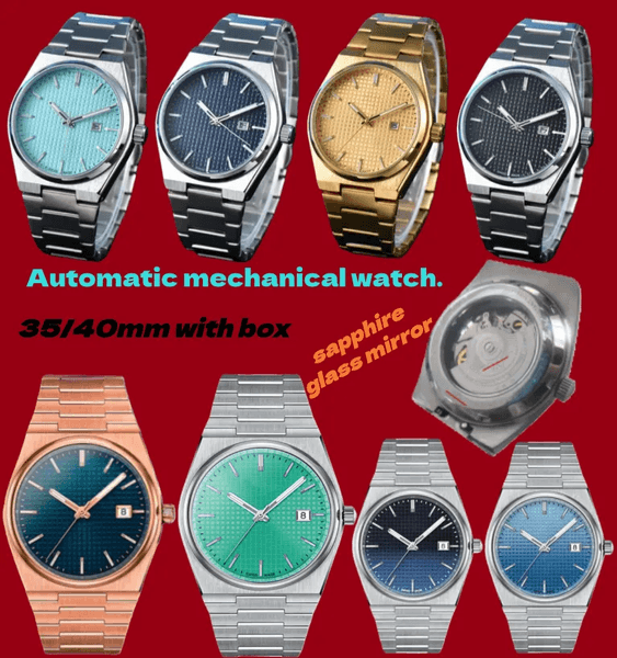 AAA high-quality 1853 womens' watches 35mm men's watches 40mm fashionable and casual 316L stainless steel strap, automatic movement water-resistant 50M sapphire glass