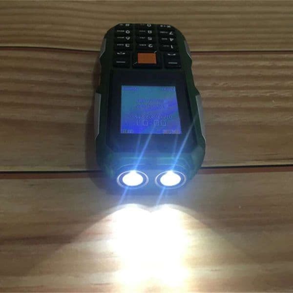 Mini Red Mobile Phone, 1.8 , Push Button,Dual Sim, BT,Dual Flashlight, MP3,Wireless FM,BigHorn Dustproof Shockproof CellPhone