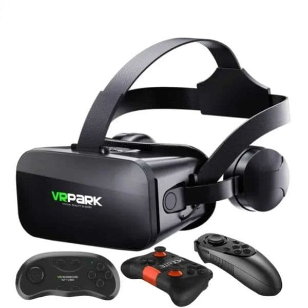4K Virtual Reality 3D Glasses Box Stereo VR Google Cardboard Helmet for iOS Android Phone Max 6.7 Rocker M250411