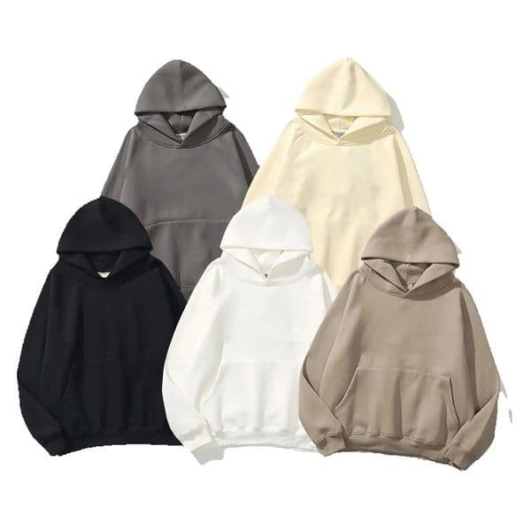 Autumn winter men wool warm sportswear casual solid color street wear pullover school fashion selling hooded sports clothes 251024