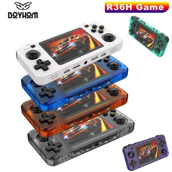 15000 Ready Games 35 I Retro Handheld Console RK3326 3000mAh Long Play ARKOS blue R36H 64GB 128GBM251111