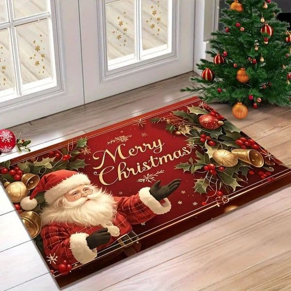 2026 New Mat Set Of 2 Extra Thick Chenille Striped Pattern Shaggy Rugs Room, Non Skid Bath Mats For Bathroom Floor 002002 Free Shipping