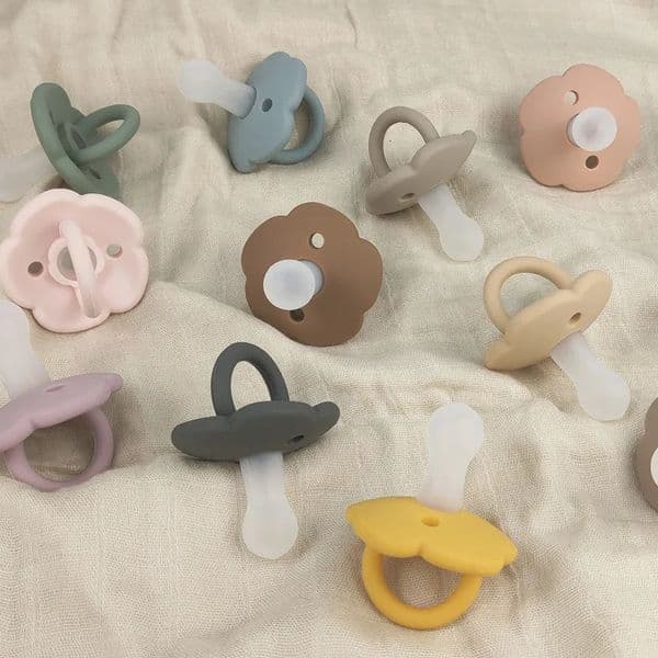 The baby pacifier is super soft anti-colic and the pacifier with round head is super soft imitating breast milk and the b 251107BJ