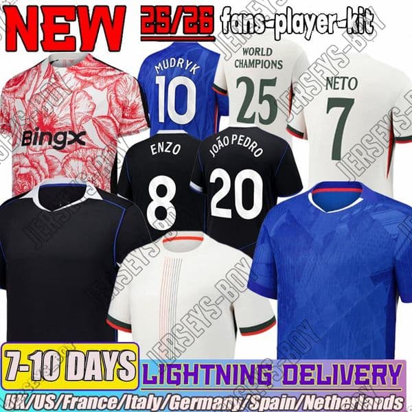 chelseajersey 25 26 Cole Palmer Jadon Sancho Enzo Fernandez soccer jerseys Marc Cucurella Mykhailo Mudryk kit kids Football Shirt cfc chelseaa jersey long sleeve