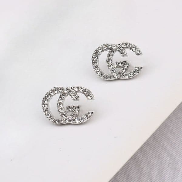 Designer Charm Stud Jewelry Fashion Womens Pearl Earring Luxury Crystal Women Letter Designers Jewlery cessories J260330
