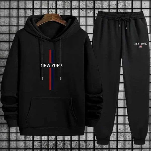 2025 autumn and winter new mens sportswear hooded sweatshirt running pants daily casual thick sweatshirtT251111