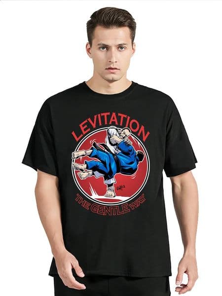 Judo Pattern Short Sleeve Cloth Gothic Tops Style Judo Jujitsu T-shirt Oversized Tshirt Tops Men Clothing Fitness T Shirt 250411